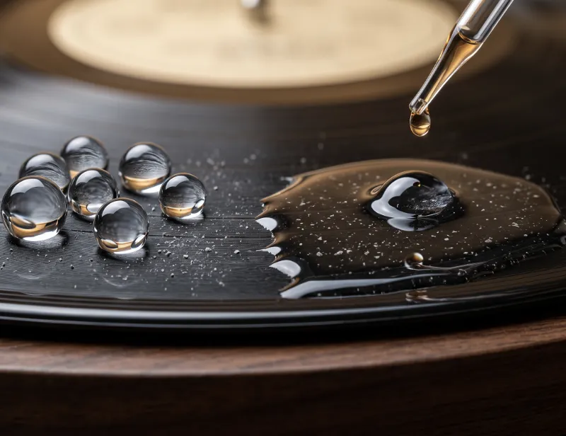 Ultrasonic tank fluid bath surface tension breakdown with surfactant chemistry